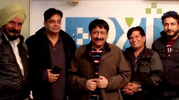 Famous Punjabi Actor/ Comedian Khule Shah @ OXL Multimedia Amritsar