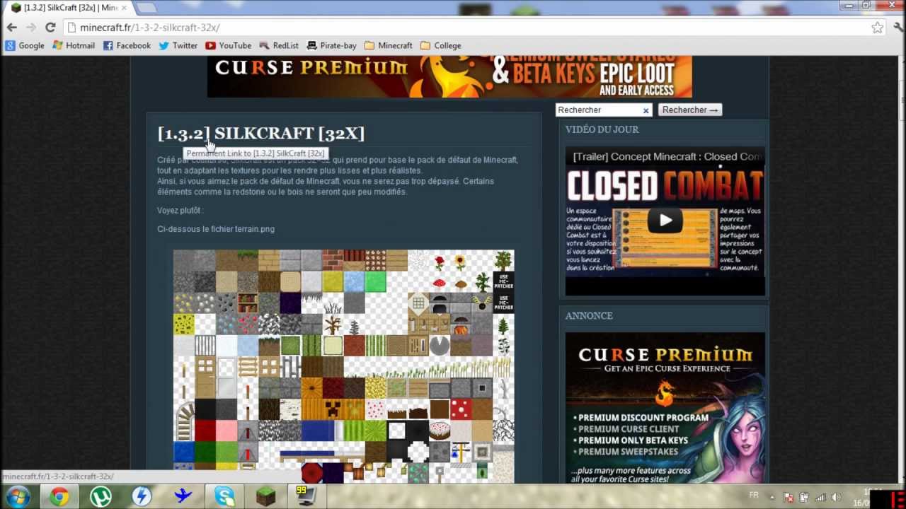 Comment faire quand un pack de texture bug [MINECRAFT] - YouTube