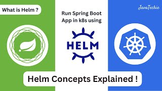 What is Helm? | Helm Concepts Explained | Deploy Spring Boot in k8s using Helm-Chart |@Javatechie