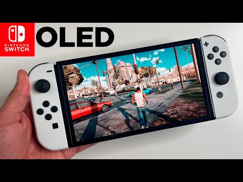 Grand Theft Auto Trilogy on OLED Nintendo Switch Gameplay