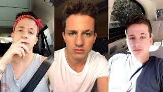 Charlie Puth | Best Funny Snapchat Videos of 2017 | ft. The Chainsmokers &amp; Shawn Mendes