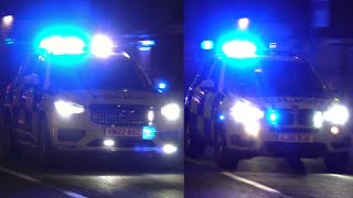 BMW X5 And Volvo XC90 Armed Response Units Responding - Greater Manchester Police