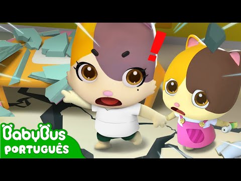 O Chão Está Se Mexendo! | Super Equipe de Resgate | Desenho Infantil | BabyBus Português