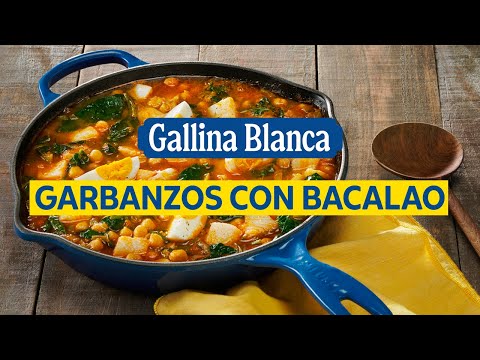 Garbanzos con bacalao, ricos y salaos 🥰🥣