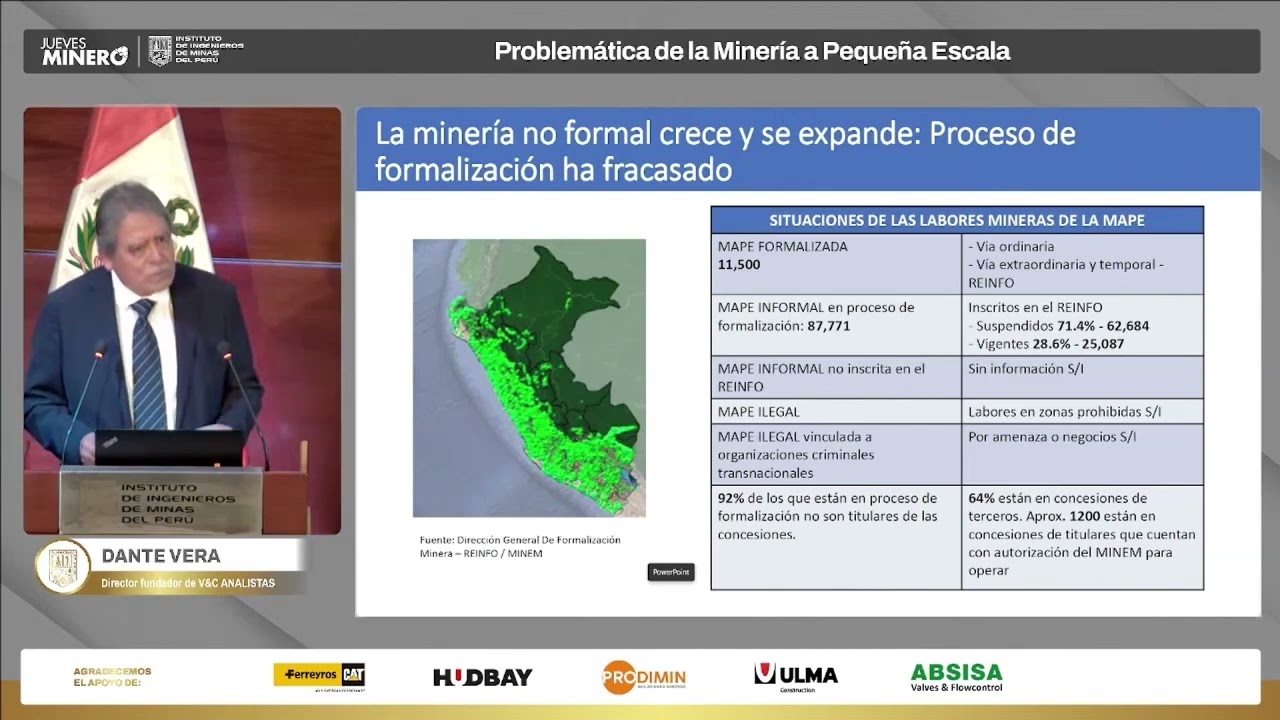 NO SE SABE CUÁNTOS MINEROS ILEGALES HAY EN EL PAÍS