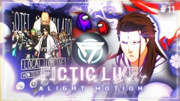 @fictic_editz Like Among Us Edit || Alight Motion Tutorial || (full process) || #11
