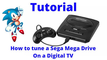 How to set up a SEGA Mega Drive on a digital TV (Sega Genesis)