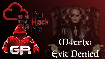 M4tr1x: Exit Denied | TryHackMe | Complete Walkthrough