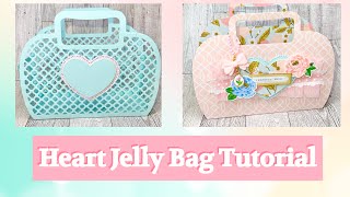 Heart Jelly Bag  My Crafting World Designs  Maggie Holmes Embellishments