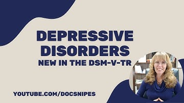 Depression Disorders in the DSM 5 TR  | Symptoms and Diagnosis