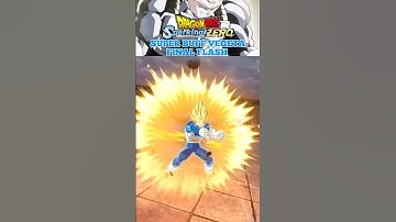 Super Vegeta Final Flash #dragonballsparkingzero #sparkingzero #dbz #goku #vegeta