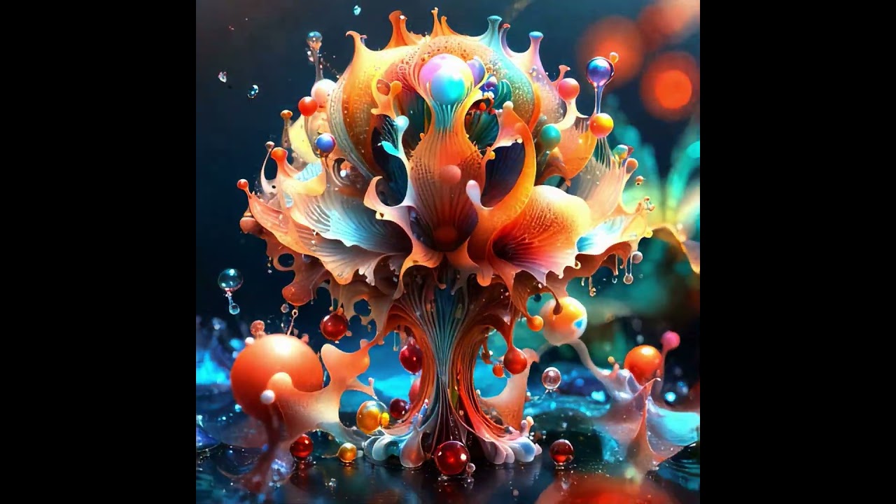 florets swirling | comfy UI animation |