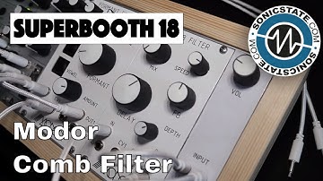 Superbooth 2018: Modor Comb Filter Eurorack Prototype