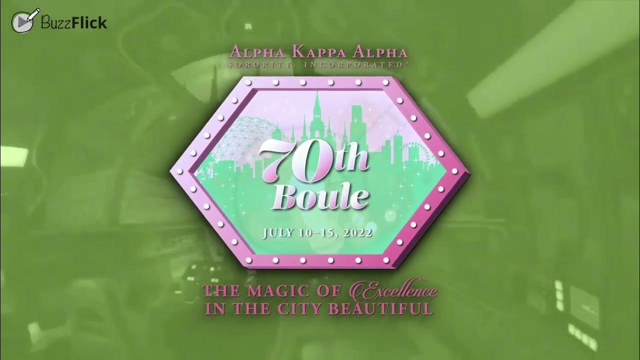 Event Video 70th Boule Highlights Alpha Kappa Alpha Sorority