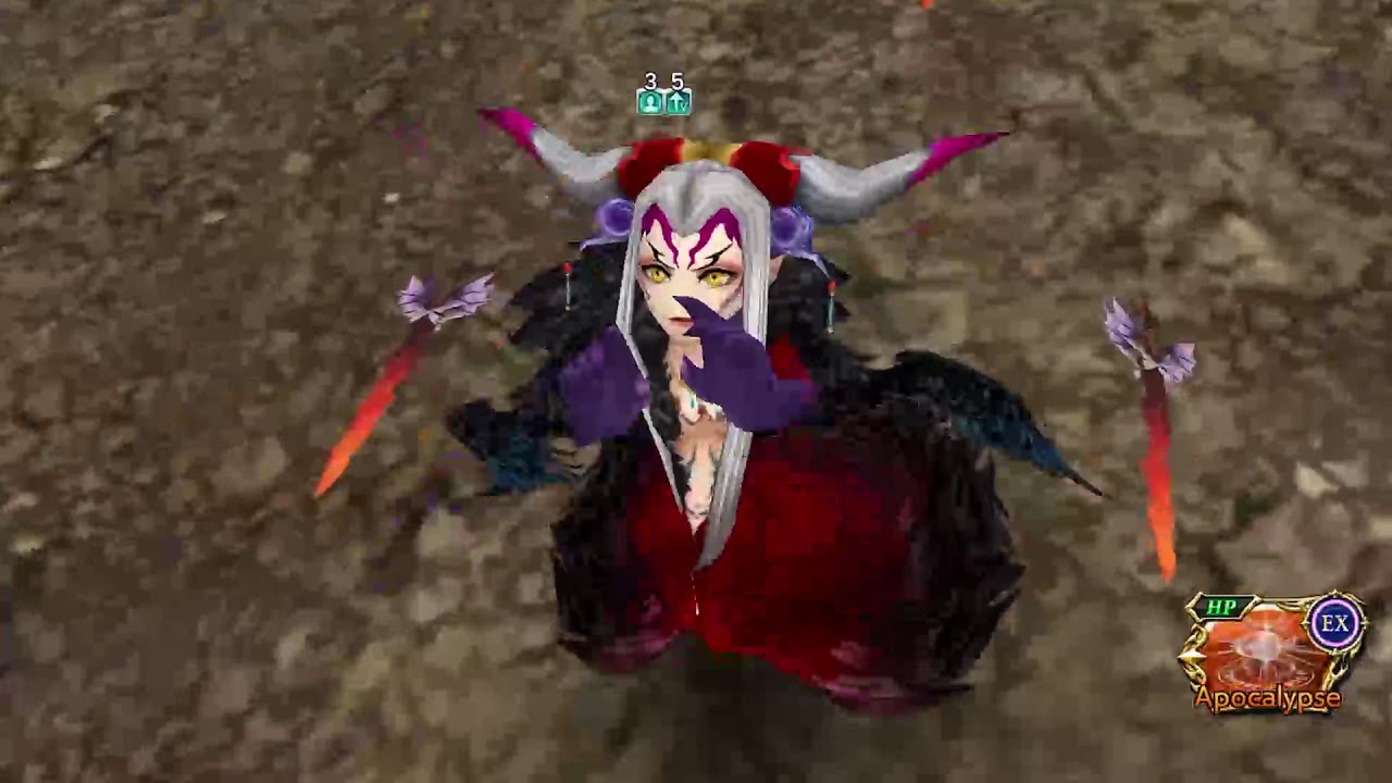 DFFOO GL (Right Arm with a Mission - Barret LC CHAOS) WoL, Agrias, Ultimecia