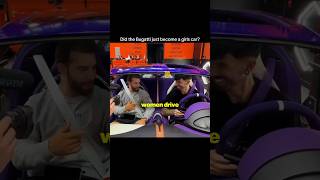 IS THE $6M BUGATTI CHIRON NOW A GIRL'S CAR?🤔🤍💜