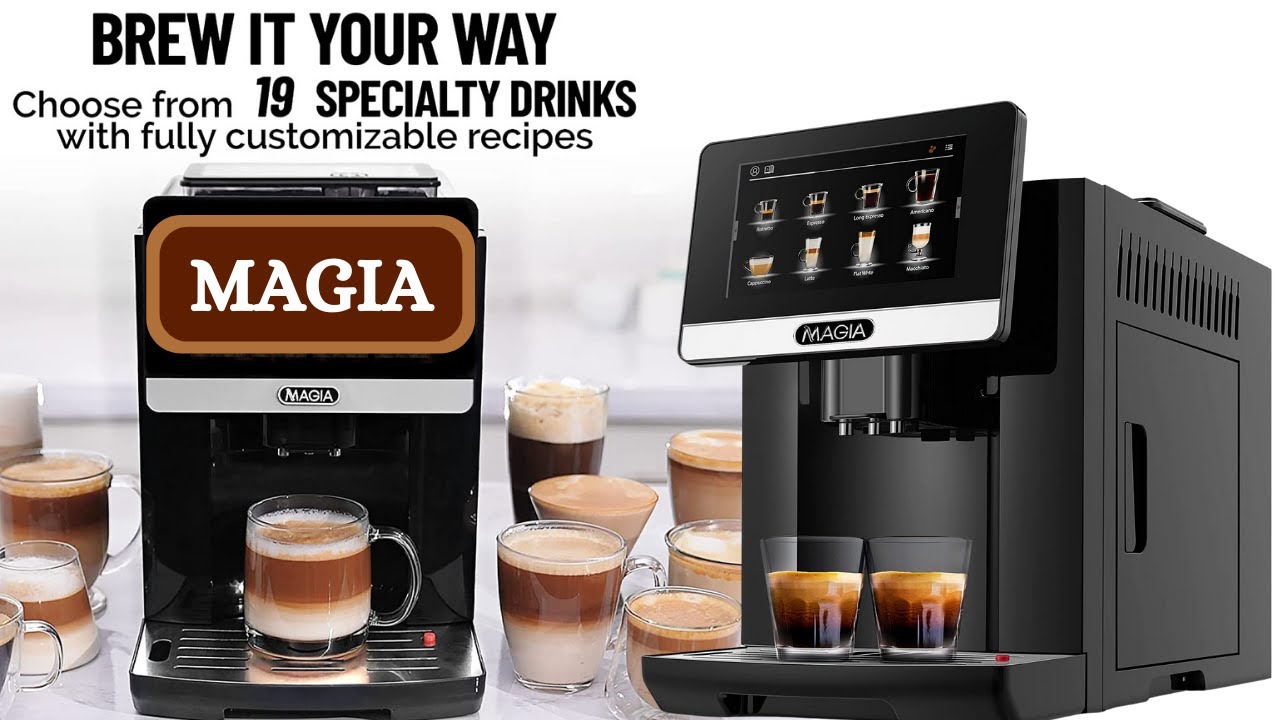 Set Up Magia For First Time Use  Zulay Automatic Coffee Machine 