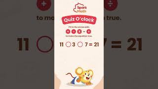 Spark Math O'clock #1 | Can You Solve? Operation Overload | Math Olympiad Riddles Profile