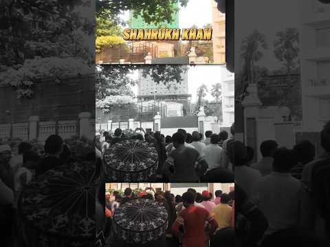 Shahrukh Khan Entry Mannat Fan's😱 OMG #shorts #short #shortvideo #srk #shahrukh_khan #shahrukh #fans
