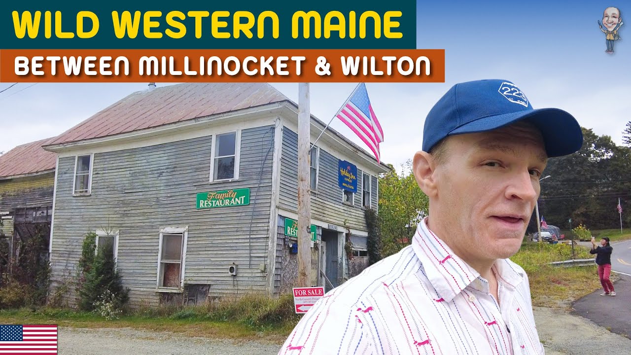 Редкий взгляд на странные изолированные города на западе Мэна