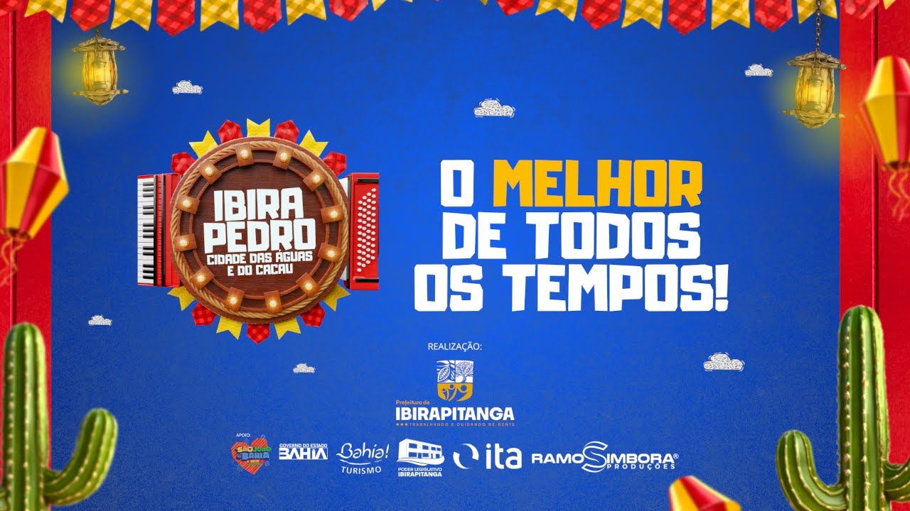 2ª Noite do São Pedro Ao Vivo em Ibirapitanga BA - 04/07/2025