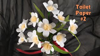 Qq. Handmade - How To Make Toilet Paper Flower | Hướng Dẫn Làm Hoa Từ Giấy Vệ Sinh || #2