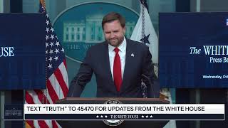 Press Secretary Karoline Leavitt Briefs Members of the Media, Oct. 1, 2025