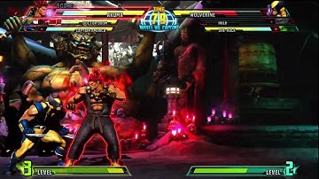 Marvel vs Capcom 3- Arcade Mode Playthrough (Akuma, Doom, Captain America) Part #1