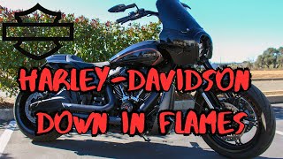 Harley-Davidson Model Failure, Fxdr Went Down In Flames