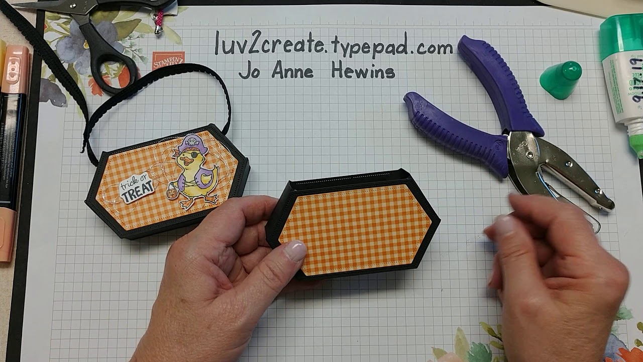 Nested Labels Stitched Nested Labels Box for Halloween - YouTube