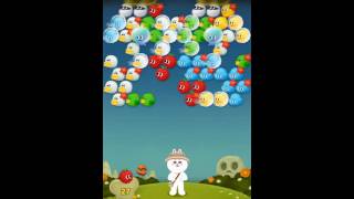 Line bubble game 2 level 504라인버블 레벨 504 LINE バブル２stage 504 screenshot 2