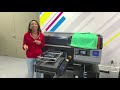 EPSON SureColor F3070 DTG Direct to Garment - Production Workflow - Printing 3 T-Shirts