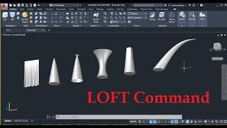 Loft Auto cad Command