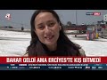 Baharda Yağan Kar Erciyes'te Sezonu Uzattı | A Haber