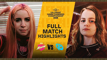 KRÜ vs. KC | MATCH HIGHLIGHTS | VALORANT Game Changers Championship Seoul - Knockouts