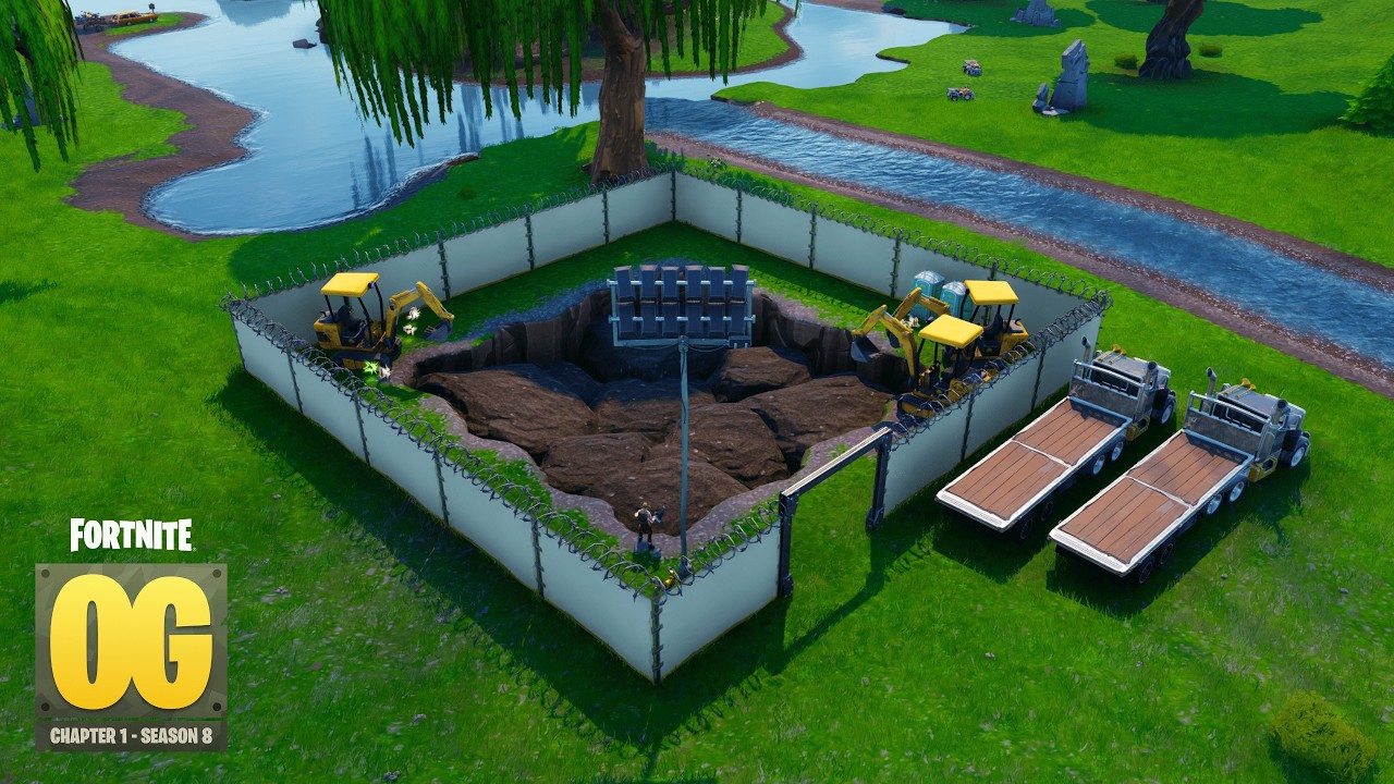 One Final Dig Fortnite OG Final Dig Site Event - YouTube