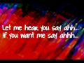 Say Aah-Trey Songz (LYRICS)