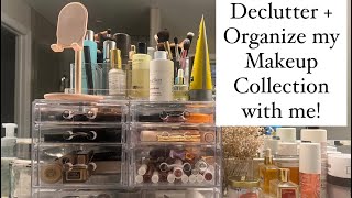 DECLUTTER + PURGE MY MAKEUP COLLECTION WITH ME!