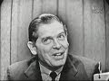 What's My Line? - Frank Gifford; Milton Berle; Stubby Kaye [panel] (Dec 2, 1956)