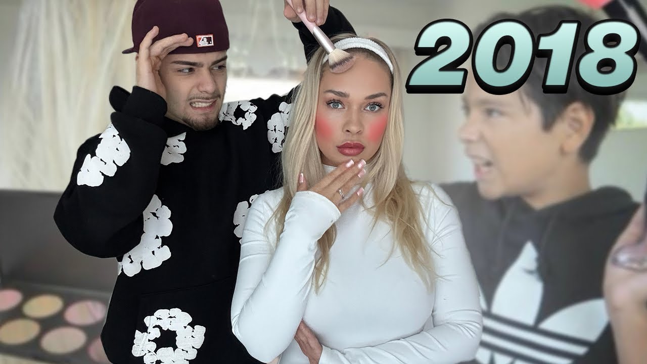 MUN POIKA MEIKKAA MUT!🫣 Uudelleen luodaan meidän eka video!!