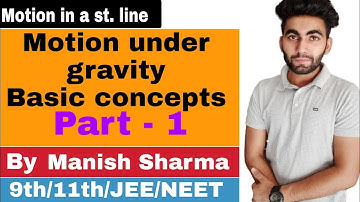 Motion under gravity part 1 #class11thphysics #iit #neet #jee #manishsirphysics #msp