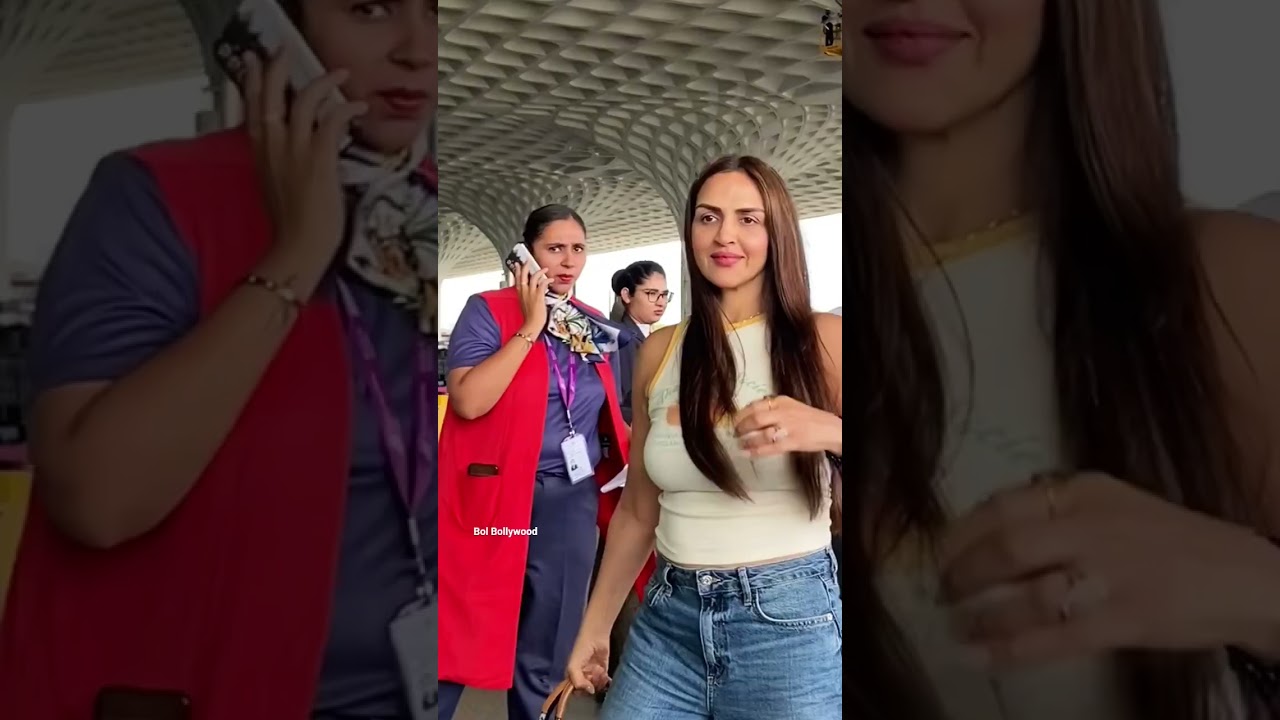 Esha Deol Spotted at Airport 
