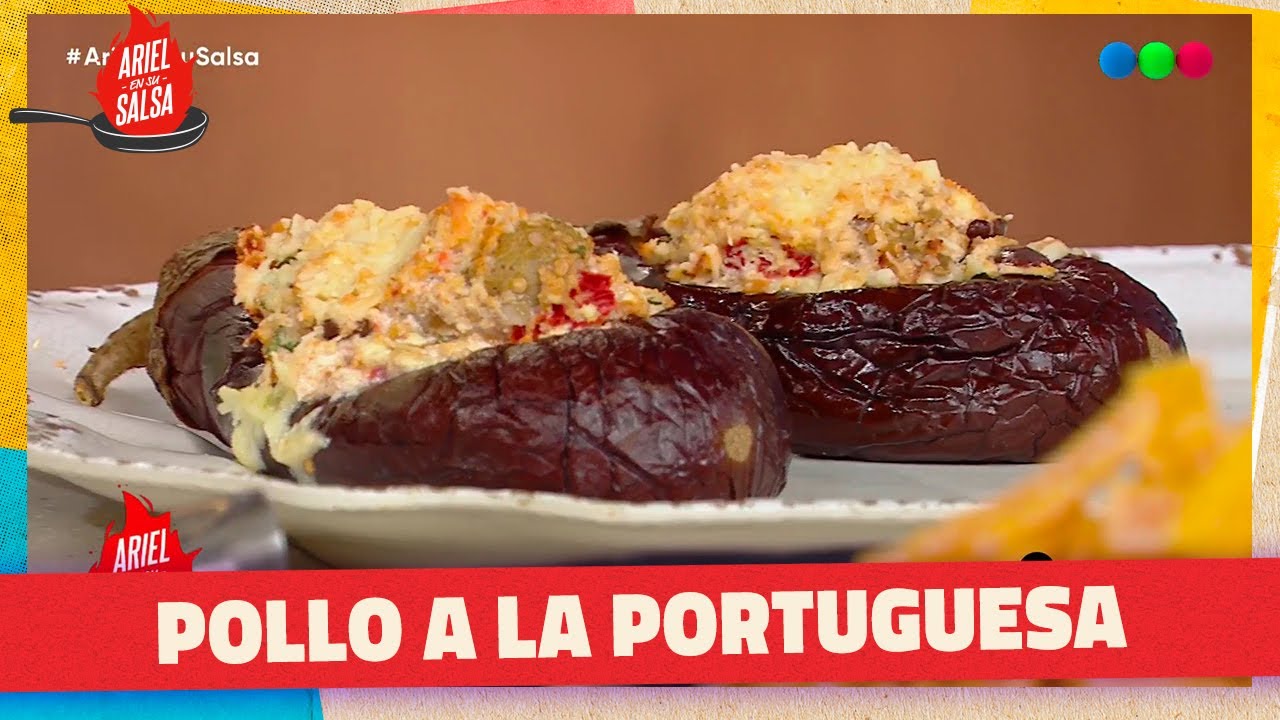 Berenjenas Rellenas - Pollo Mediterráneo - Factura Rellena con Chocolate | ARIEL EN SU SALSA
