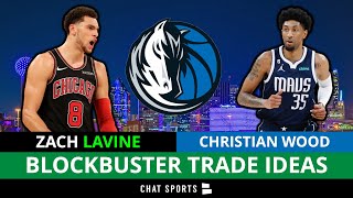 5 BLOCKBUSTER NBA Trade Ideas Ft. Zach LaVine To Mavericks? + DeAndre Ayton \& Tobias Harris Buzz