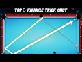 8 ball pool Knuckle trick shot by oric Legend