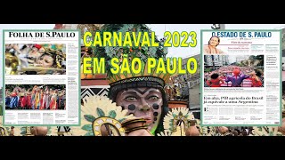 Brasil : CARNAVAL 2023 EM SÃO PAULO - momentos dos desfiles de SP em 2 minuto - 2/19/2023