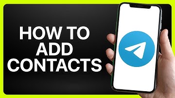 How To Add Contacts in Telegram 2025! Tutorial