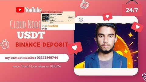 Cloud Node Binance Deposit Full Video 👍  