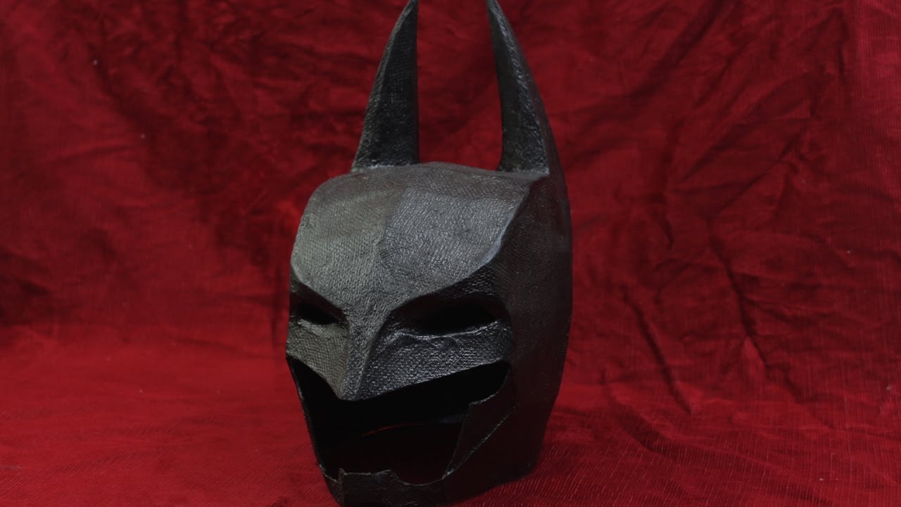 How To Make Batman Gotham Knight S Helmet كيف تصنع خوذة باتمان