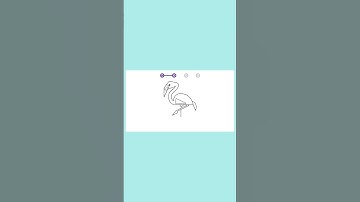 How to draw Flamingo #shorts #shortsvideo #short #shortvideo